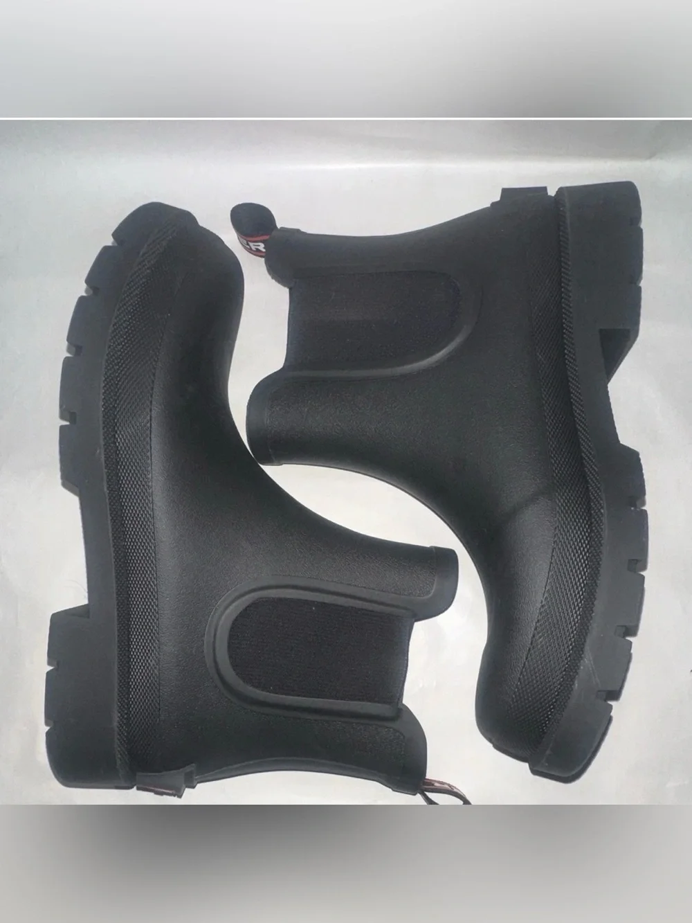 Hunter Men’s Orford Chelsea Rain Boots – Black – Size 8
